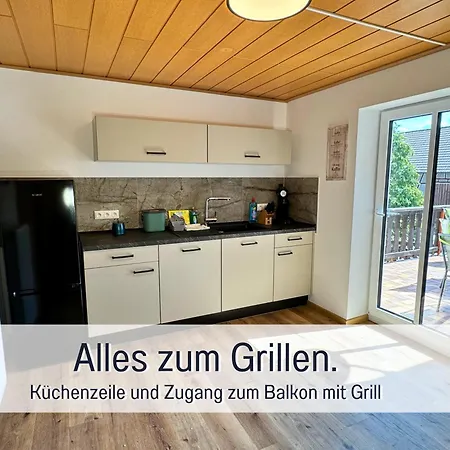 Taufstein Ii - 3 Schlafzimmer - Garten -spielzimmer & Terrasse Mit Grill - Bis 7 Gaeste