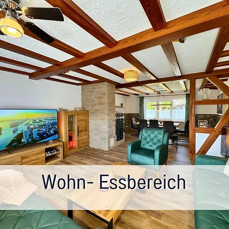 Taufstein Ii - 3 Schlafzimmer - Garten -spielzimmer & Terrasse Mit Grill - Bis 7 Gaeste Herbstein