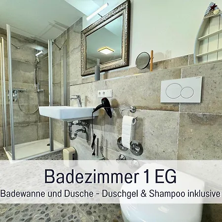 Taufstein Ii - 3 Schlafzimmer - Garten -spielzimmer & Terrasse Mit Grill - Bis 7 Gaeste *