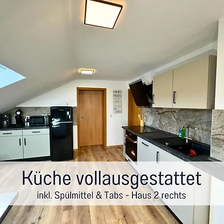 Ferienhaus Kindertraum - Spielplatz - Spielzimmer - Terrasse Mit Grill - Garten - Wandern - 3 Schlafzimmer Bis 9 Personen - Taufstein 2 Herbstein