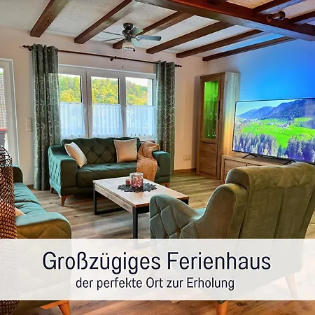 Holiday home Kindertraum - Spielplatz - Spielzimmer - Terrasse Mit Grill - Garten - Wandern - 3 Schlafzimmer Bis 9 Personen - Taufstein 2
