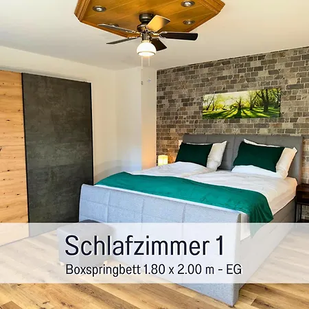 بيت للعطل Taufstein Ii - 3 Schlafzimmer - Garten -spielzimmer & Terrasse Mit Grill - Bis 7 Gaeste Herbstein