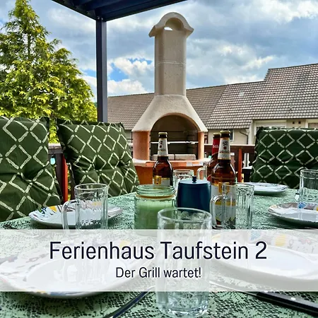 Tatil Evi Kindertraum - Spielplatz - Spielzimmer - Terrasse Mit Grill - Garten - Wandern - 3 Schlafzimmer Bis 9 Personen - Taufstein 2 Herbstein