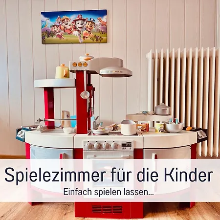 Taufstein Ii - 3 Schlafzimmer - Garten -spielzimmer & Terrasse Mit Grill - Bis 7 Gaeste Feriehus